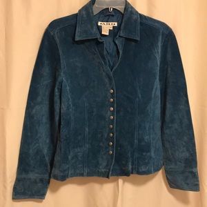 Ladies medium leather jacket